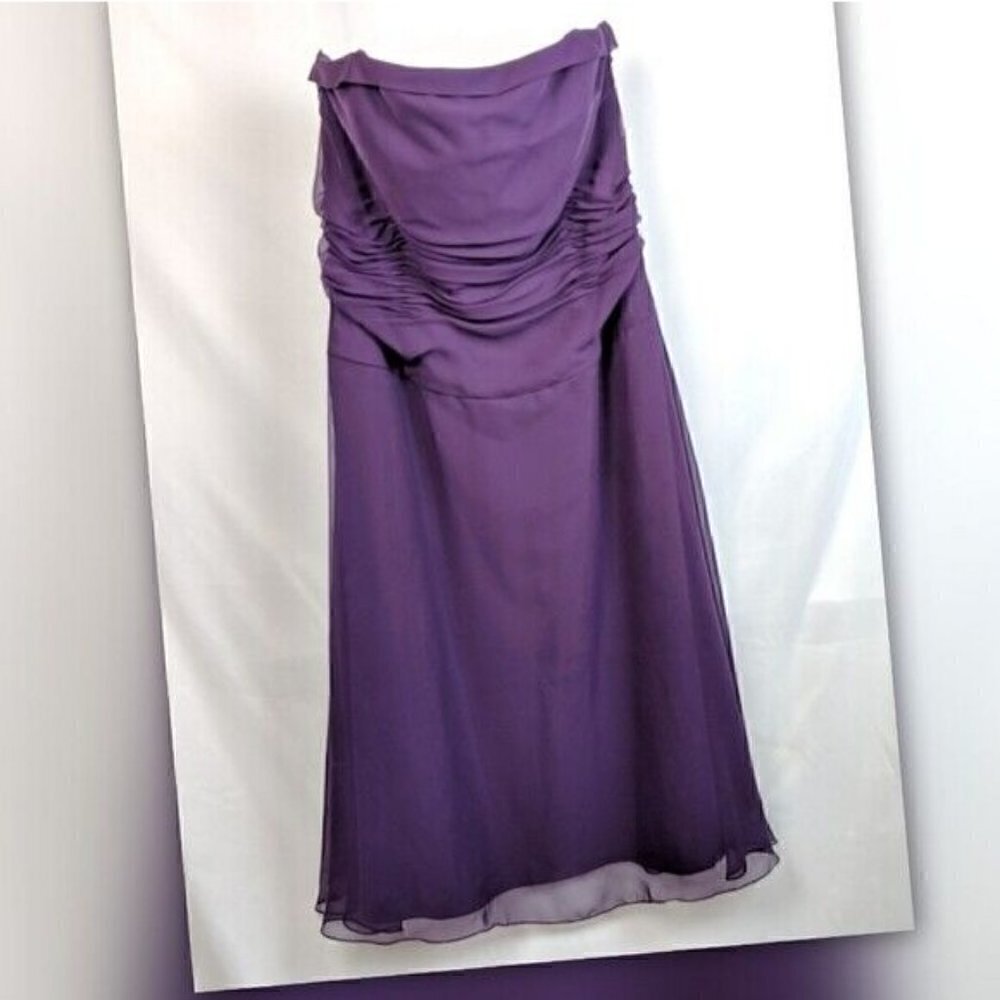 Eden Maids Eggplant Purple Formal Dress Women's 20 W‎